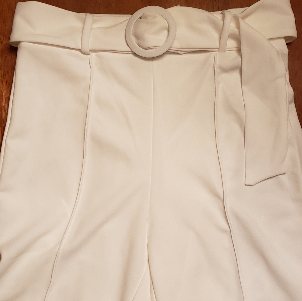 *SOLD* Belted Flare leg Pants